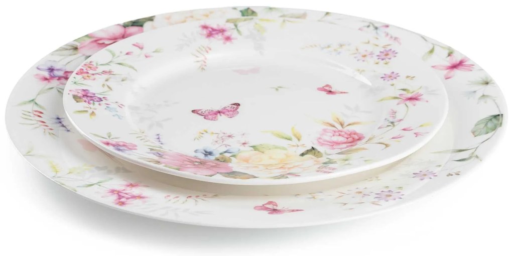 Porcelánový tanier Delicate Flowers, (fi) 27 cm, kvety