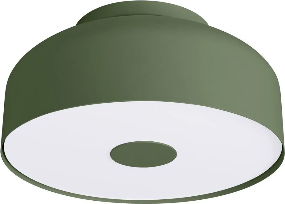 Zelené stropné svietidlo Blacko – Sollux