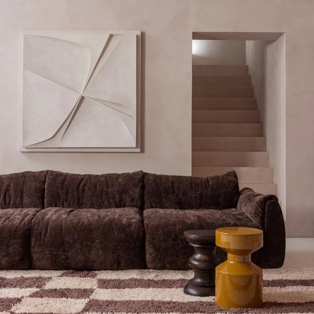 Okrúhly odkladací stolík z mangového dreva ø 30 cm Jonah – WOOOD