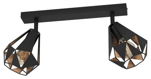 Eglo 43716 - Bodové svietidlo CARLTON 2xE27/40W/230V