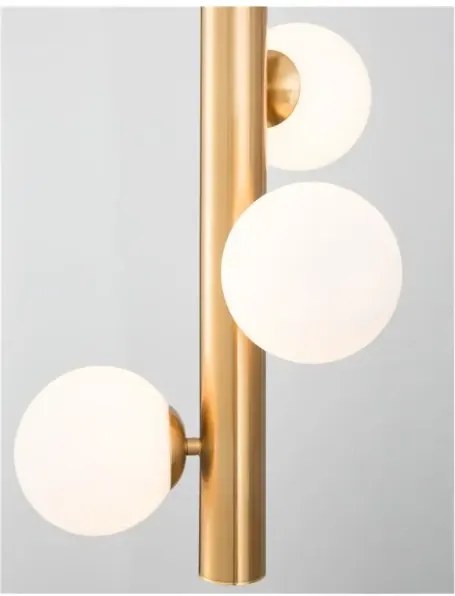Retro luster na lanku Jaklin 31.5 Mosadz