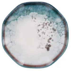 24-dielna jedálenská súprava, modrá, porcelán