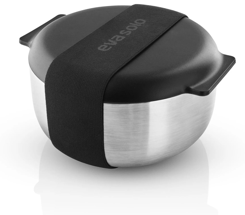 Eva Solo Desiatový box To Go Steel/Black 750 ml