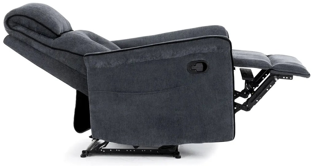 Autronic - TV křeslo, šedá látka, manuální polohování - TV-7054 GREY2