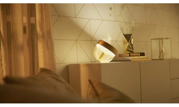 Philips - LED RGB Stmievateľná stolná lampaHue IRIS LED/8,2W/230V zlatá