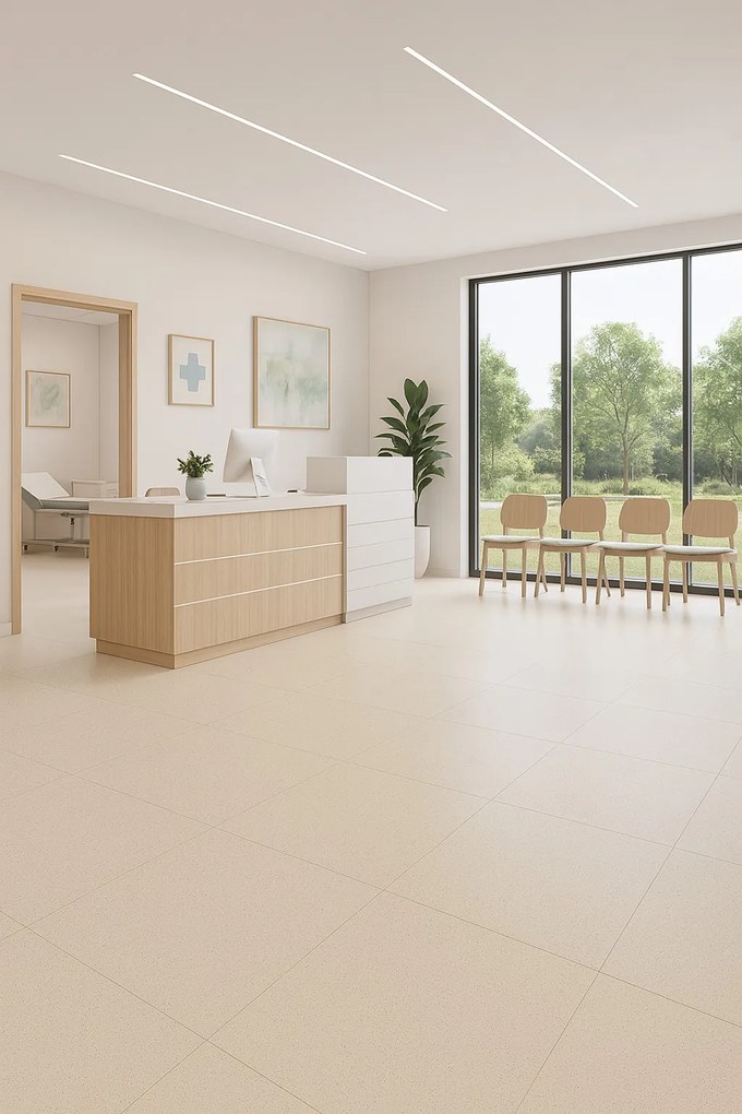 Beaulieu International Group, PVC podlaha - lino Master X 2984, na mieru, šíře 2m, béžová, pvc, chodba / predsieň