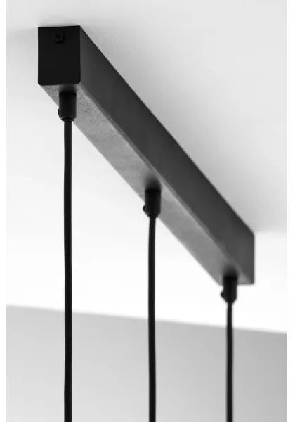 Jupiter 2004 - Luster na lanku ALAS 3xGU10/10W/230V čierna/zlatá