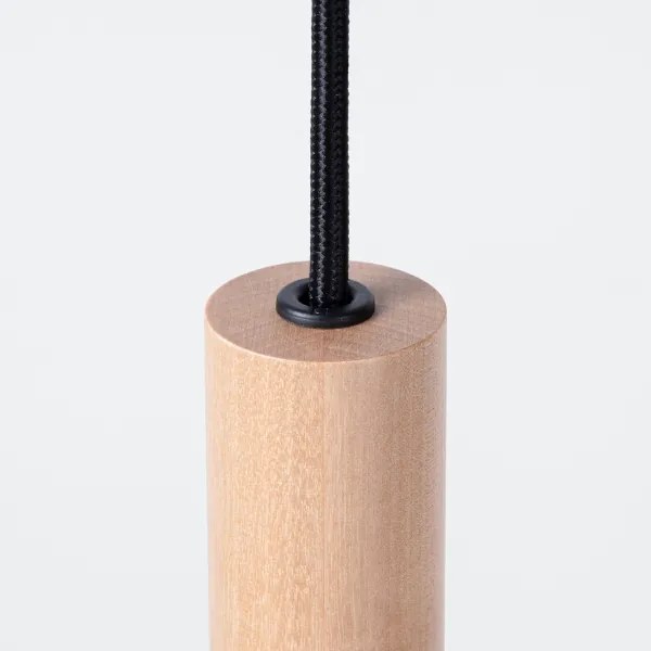 Sollux SL.1267 - Luster na lanku PASTELO 3xG9/8W/230V drevo