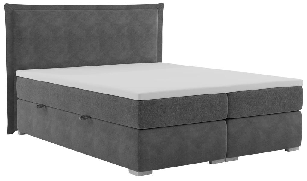 Manželská posteľ Boxspring 140 cm Topass (s úložným priestorom). Vlastná spoľahlivá doprava až k Vám domov. 1020377
