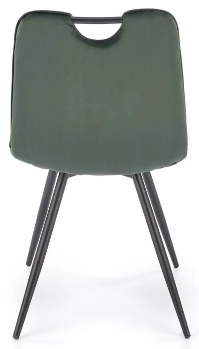 Jedálenská stolička Olindo, zelená