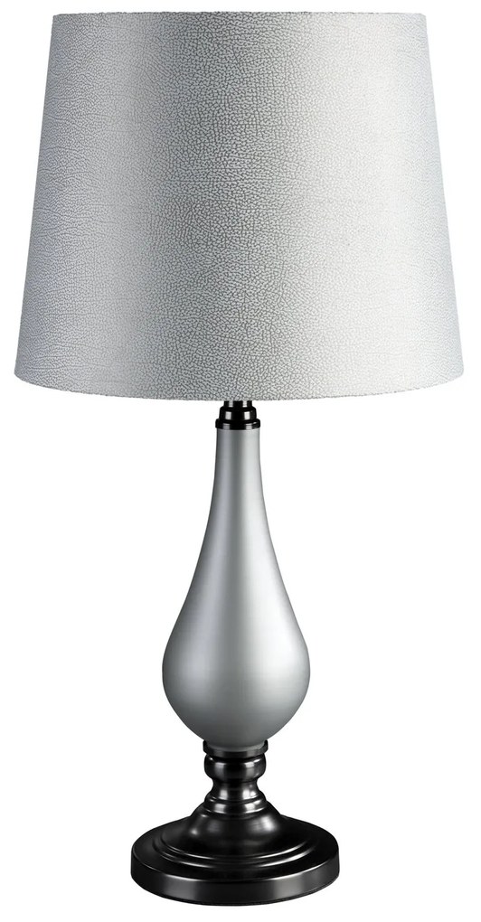 LAMPA ANJA 33X65 CM STRIEBORNÁ