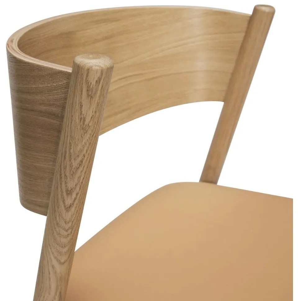 Jedálenské stoličky z dubového dreva Oblique - Hübsch