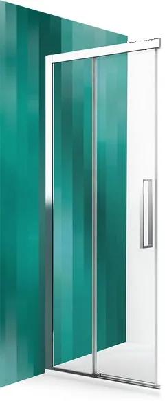 ROLTECHNIK Sprchové dvere posuvné ECS2L/800 brillant/transparent 560-800000L-00-02