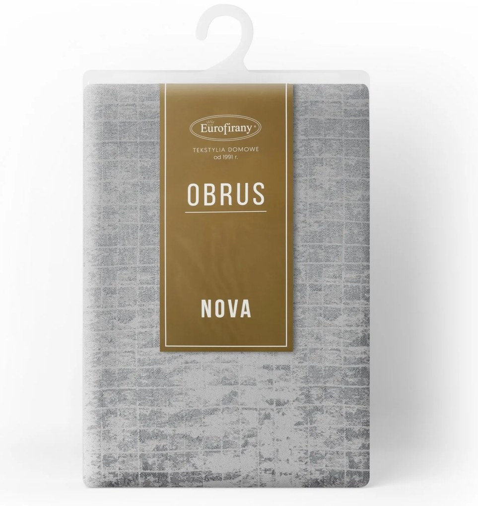 OBRUS ALINA 140X180 CM STRIEBORNÝ