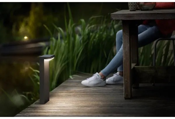 Philips - LED Vonkajšia lampa BUSTAN LED/3,8W/230V 40 cm IP44