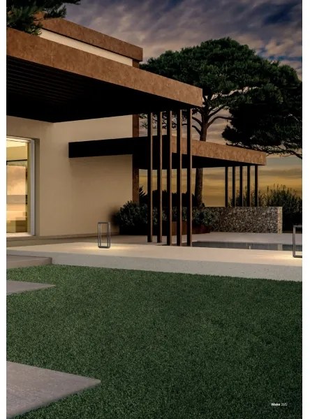 Redo 90581 - LED vonkajšie svietidlo WAKE LED/8W/230V 3000K 50 cm IP65 antracit