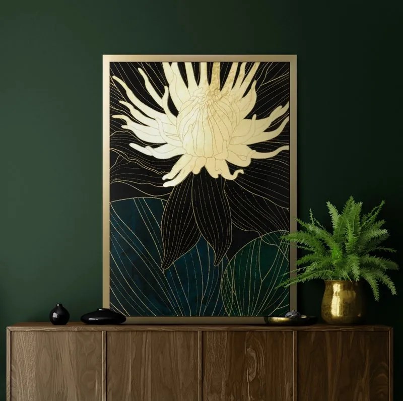OBRAZ 484A 53X73 CM ZELENÝ