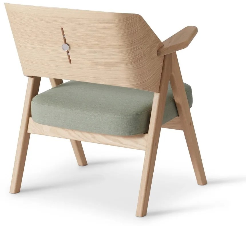 Svetlozelené dubové kreslo Findahl by Hammel