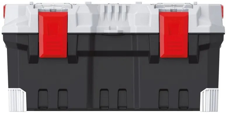 Kufr na nářadí TITANIO černo-šedo-červený