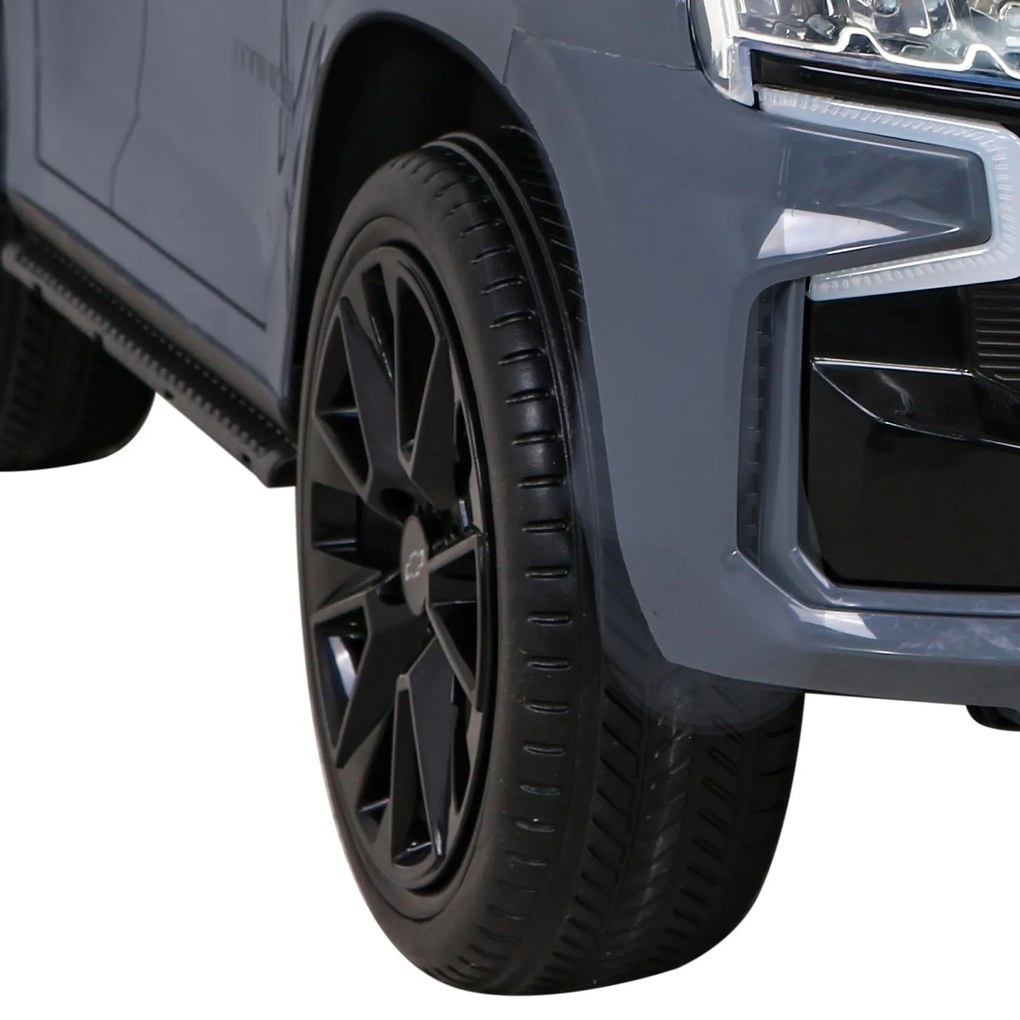 RAMIZ Elektrické autíčko - Elektrické autíčko - Chevrolet Tahoe - sivé - 2 x 35W - batéria 12V/7Ah -2023