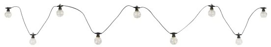 Globo 34090N - LED vonkajší dekoratívny reťazec ALMAGA 10xLED/0,27W/230V 7,5 m I