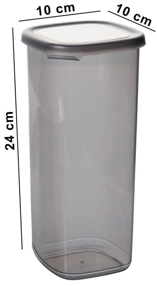 Plastové dózy v súprave 15 ks na potraviny Fresco – Hermia