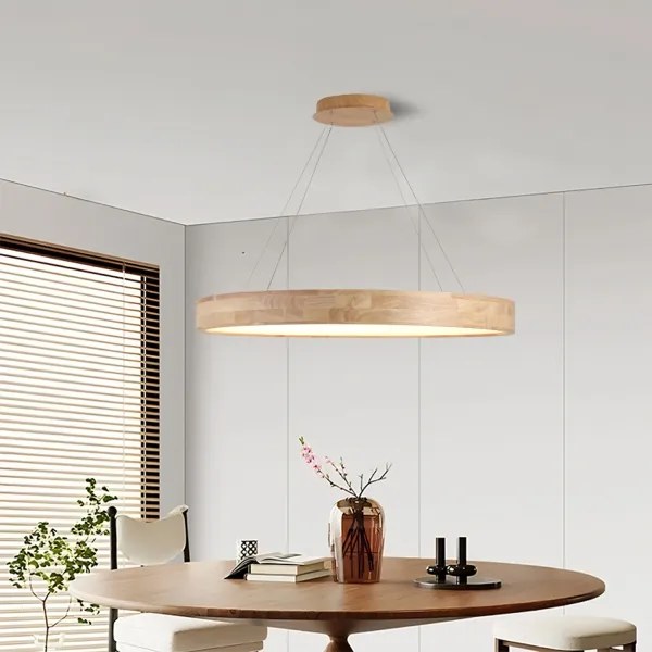 Brilagi - LED luster na lanku FALCON WOOD LED/60W/230V 3000/4000/6000K 80 cm drevo