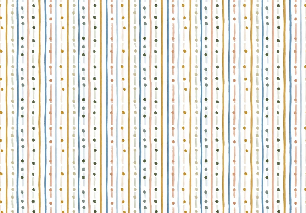 Fototapeta - Čiary a bodky (147x102 cm)