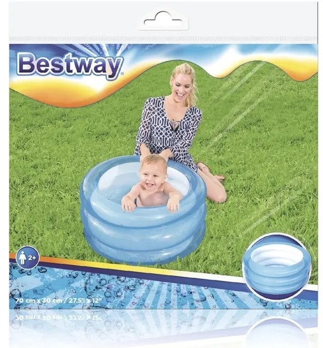 Bestway Nafukovací bazénik modrý, pr. 70 cm, výška 30 cm