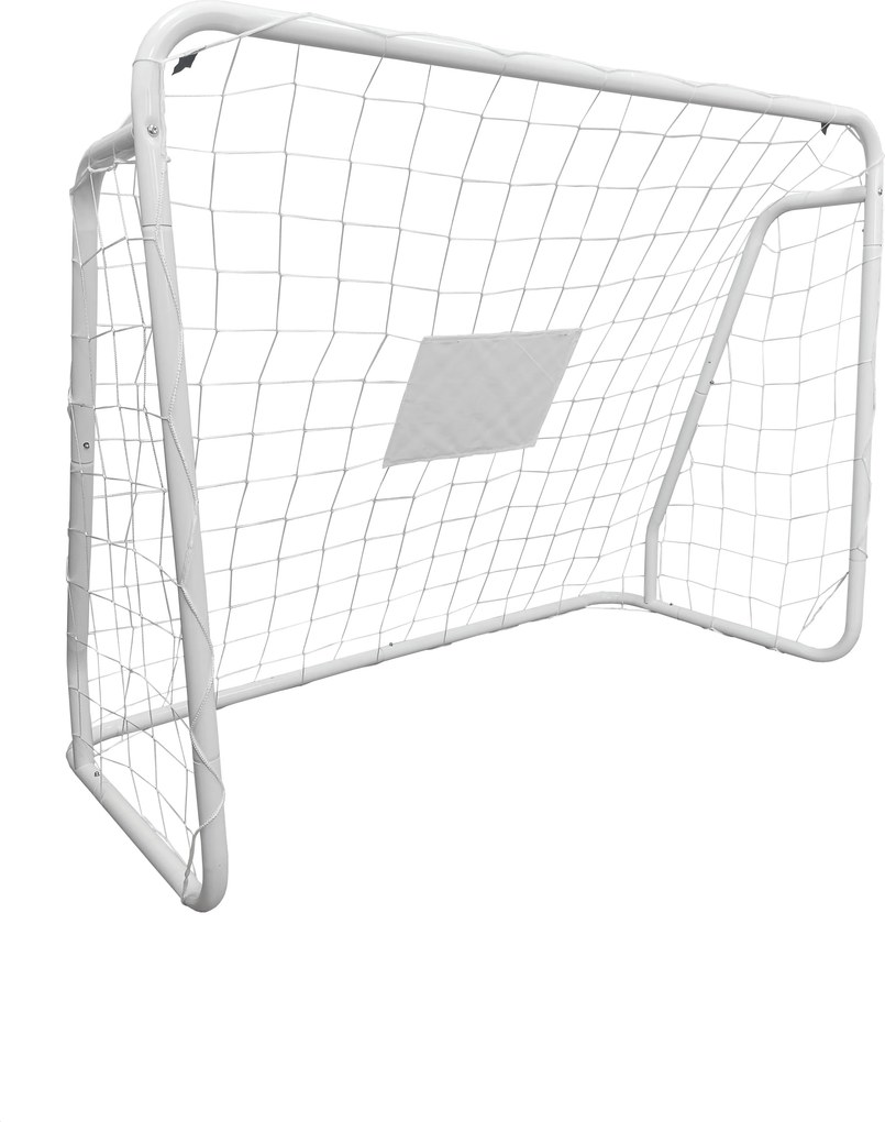 TRENDIE Zostava 2 futbalových bránok 124x96 cm