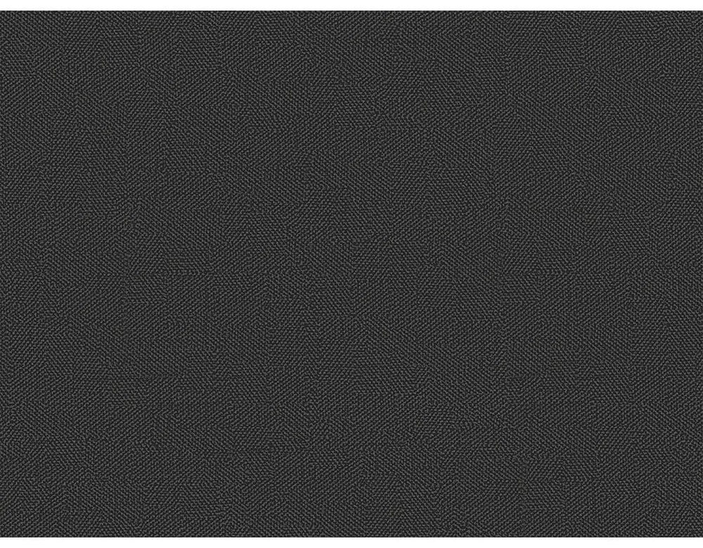 Čierna čalúnená dvojlôžková posteľ s úložným priestorom s roštom 200x200 cm Elizabeth – Micadoni