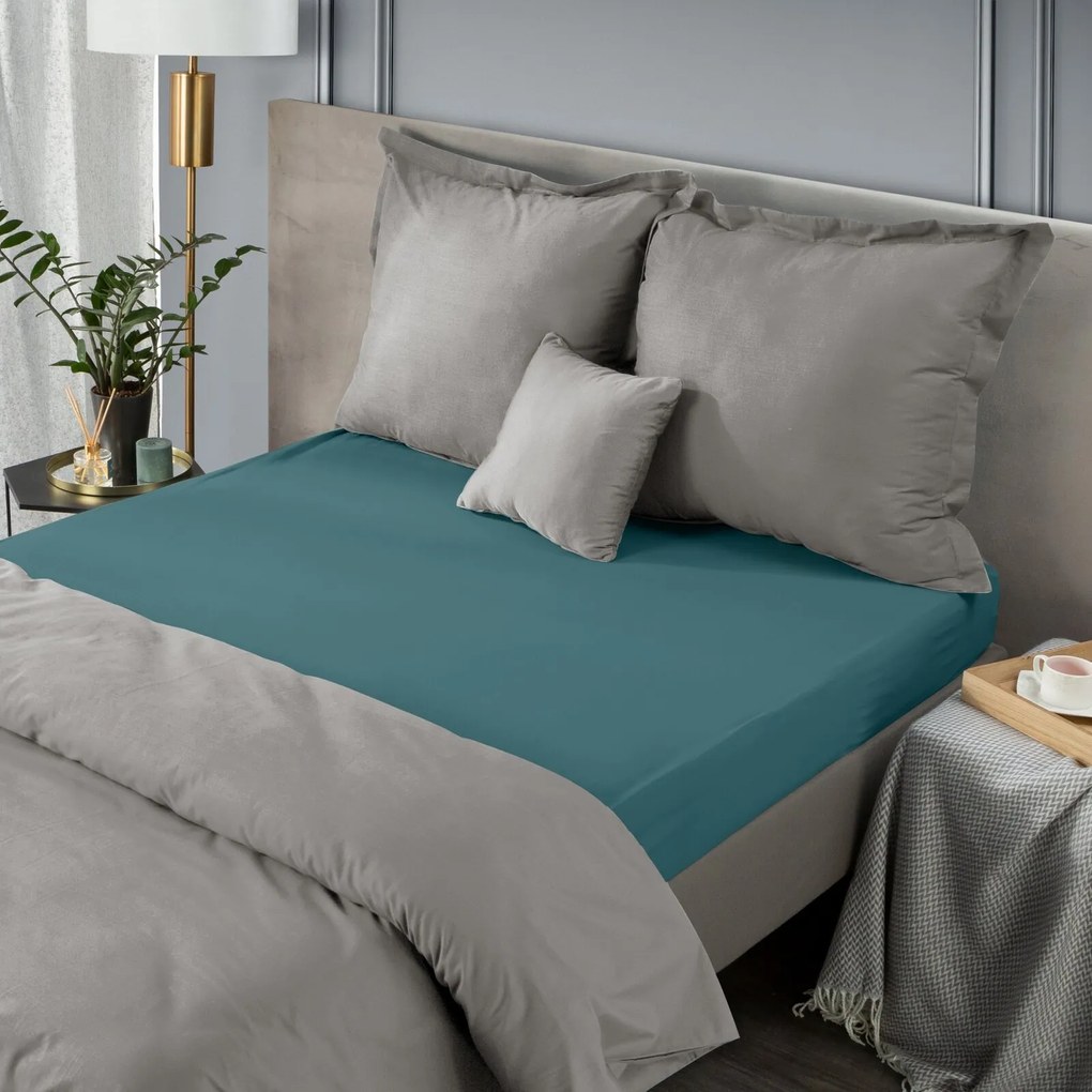 MAKOSATÉNOVÉ PRESTIERADLO NOVA3 100X200 CM, VÝŠKA 25 CM MODRÉ