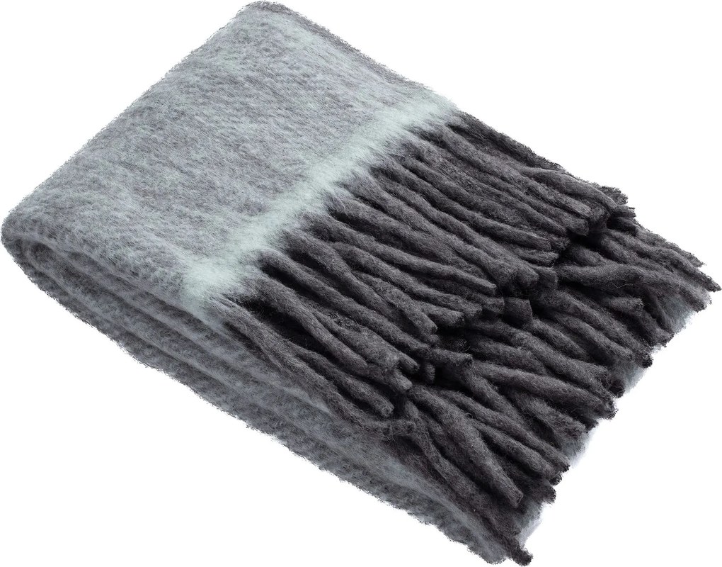 Deka Cozy 130x170cm grey-mint