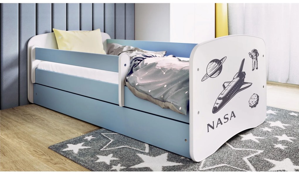 Dětská postel Babydreams Nasa modrá