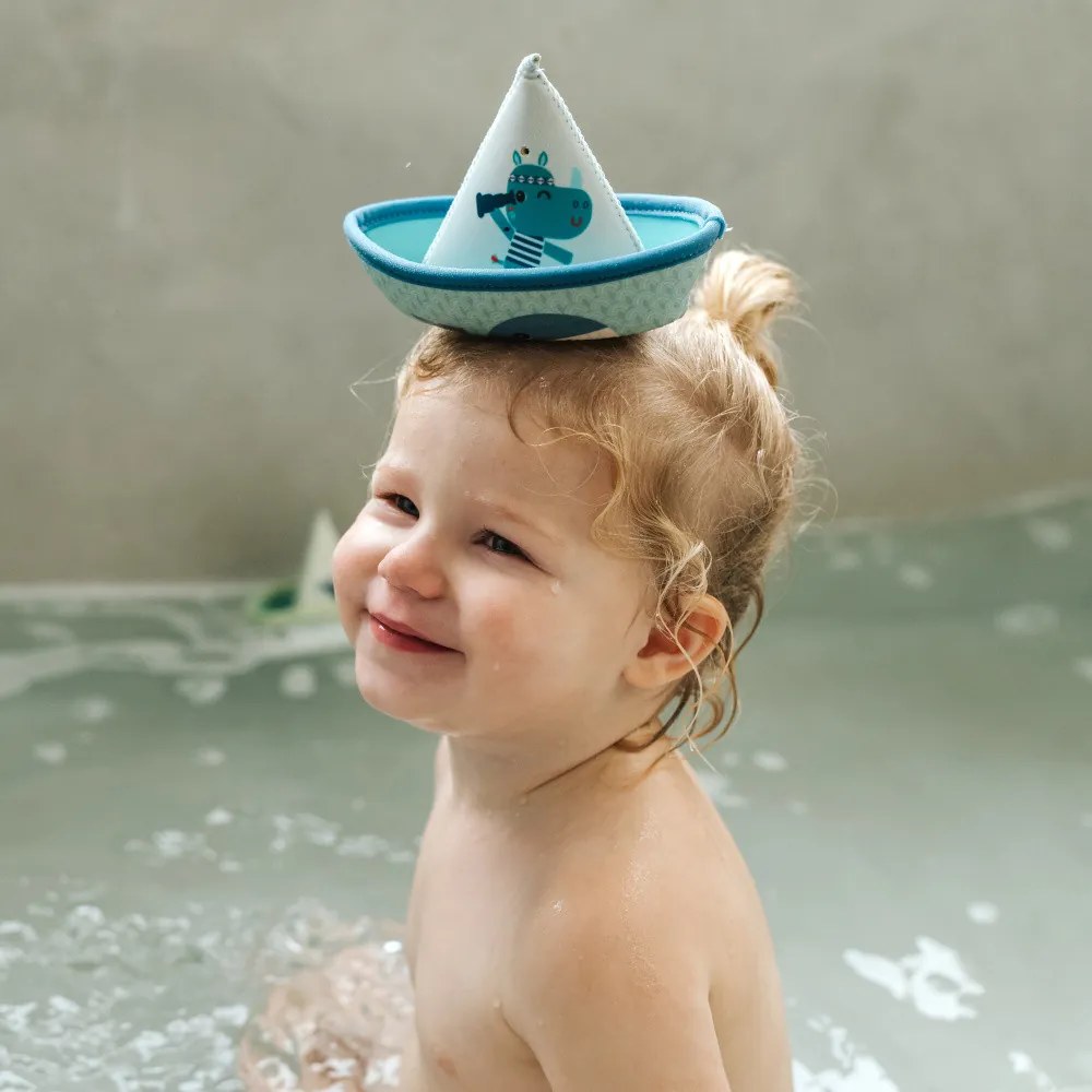 Lilliputiens - 3 plávajúce lodičky - džungľa - hračka do vody