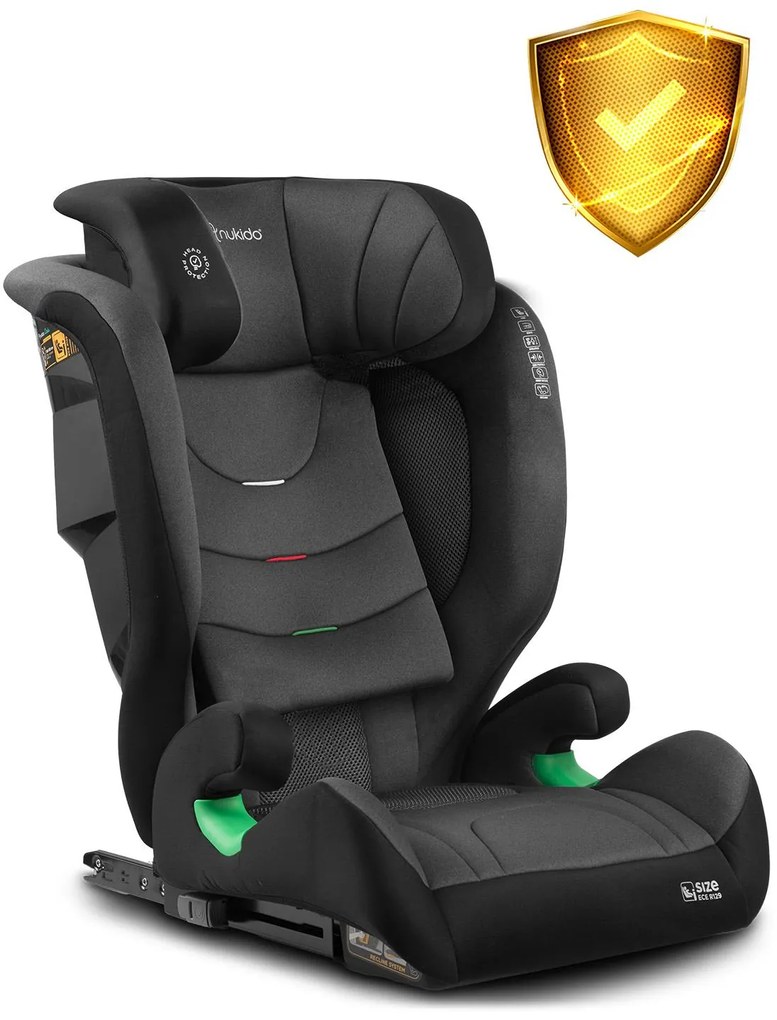 Autosedačka Louis Soft, ISOFIX, 15-36 kg, šedá | Nukido