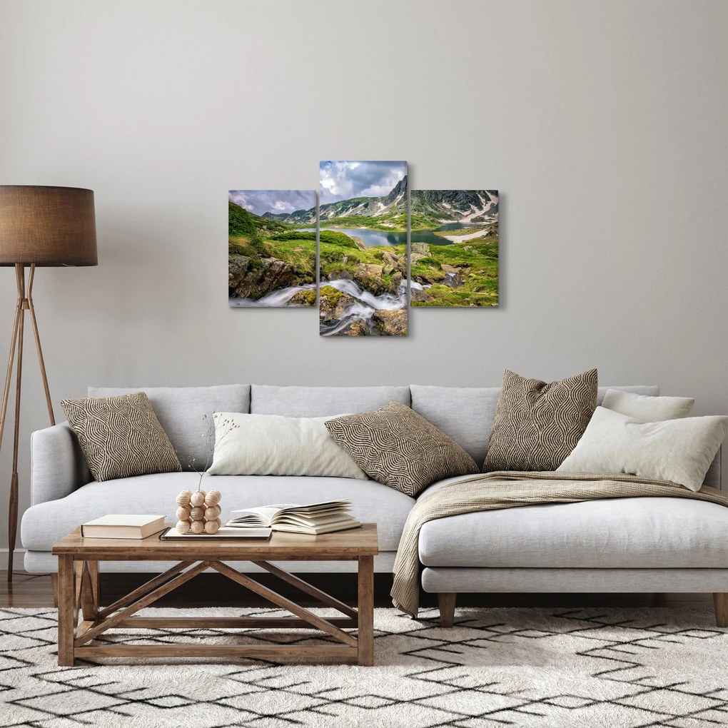 Obraz - Pohľad na horu Rila (90x60 cm)