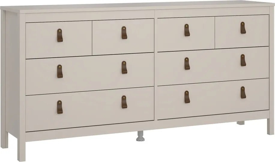 Sivobéžová komoda 159x80x38 cm Madrid – Tvilum