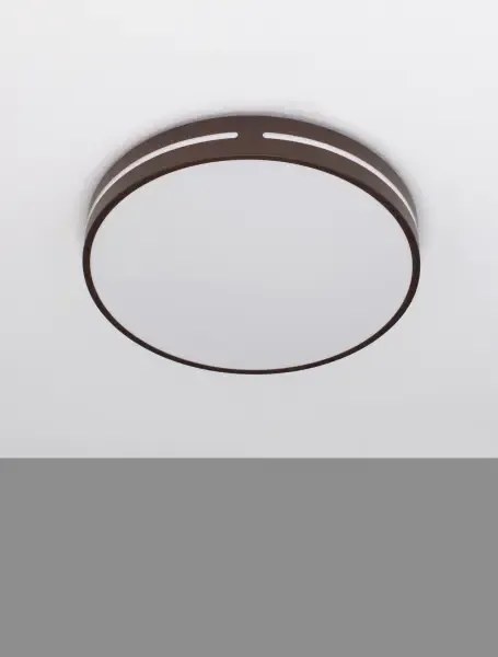 Moderné stropné svietidlo Wheel hnedé