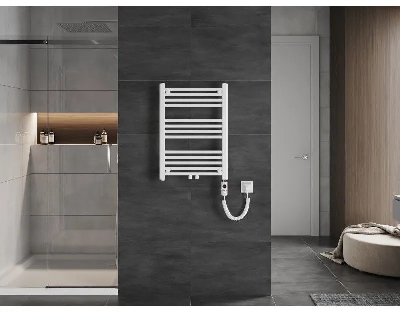 Mexen Mars, elektrické vykurovacie teleso 700 x 500 mm, 300 W, biela, W110-0700-500-2300-20