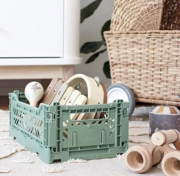 Úložný box AY-KASA - MIDI - Almond Green