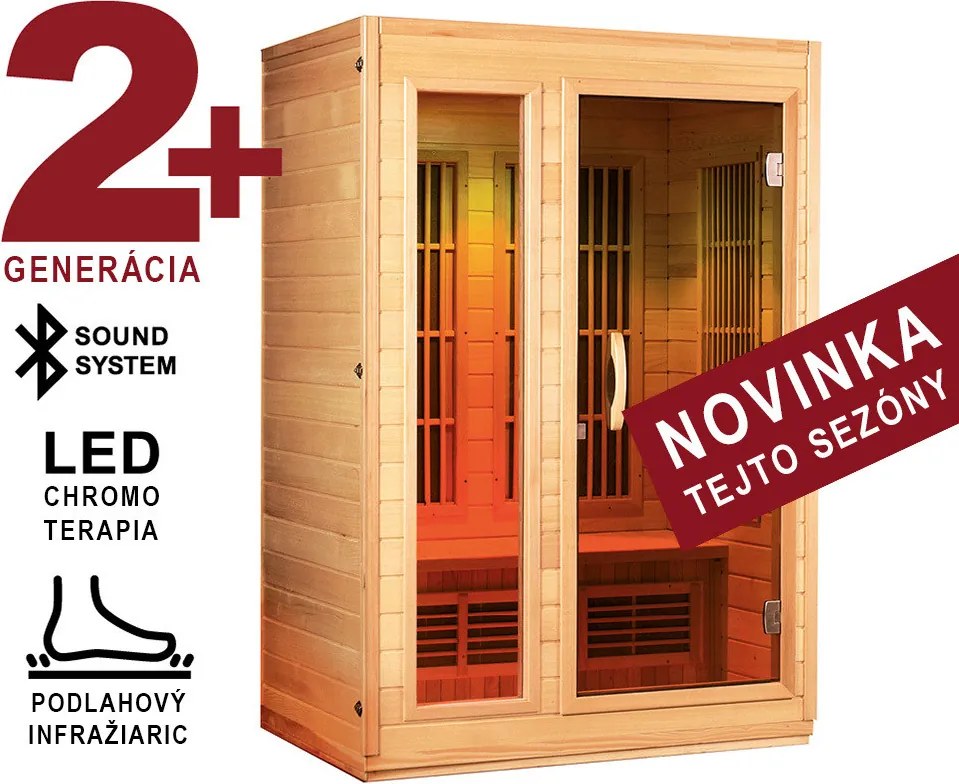 Hanscraft Infrasauna CONSTANCE 2+