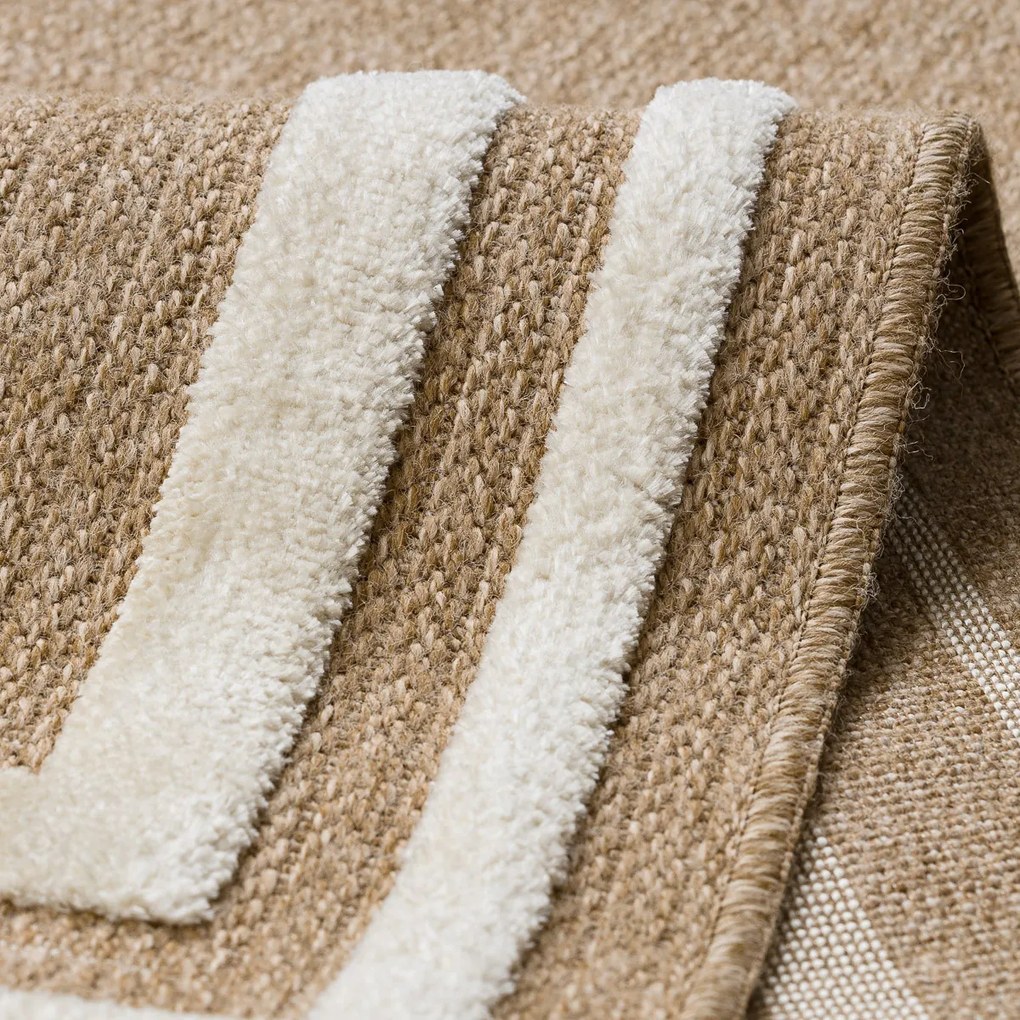 Kusový koberec Spark 0687A beige/cream, 200x290, béžová, chodba / predsieň, Dywany Łuszczów