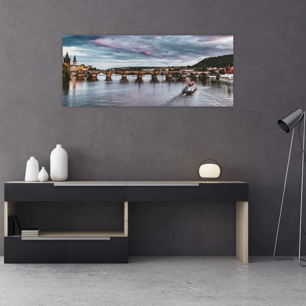 Obraz Vltavy (120x50 cm)