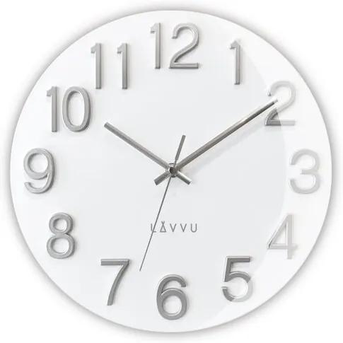Nástenné hodiny Lavvu LCT1061 NORD White, 30cm