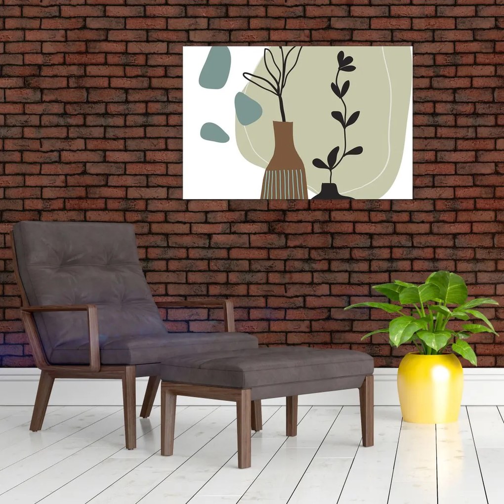 Obraz - Kvety vo váze N⁰2 (90x60 cm)