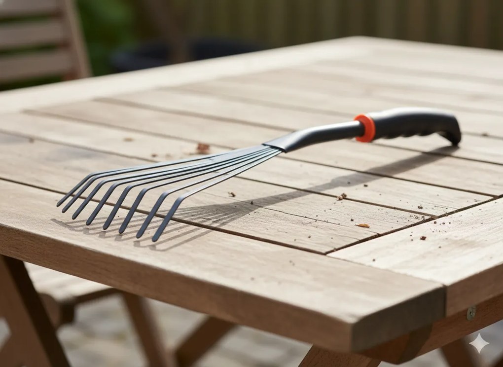 Garden Line Záhradné hrable 35 x 12 cm, čierne