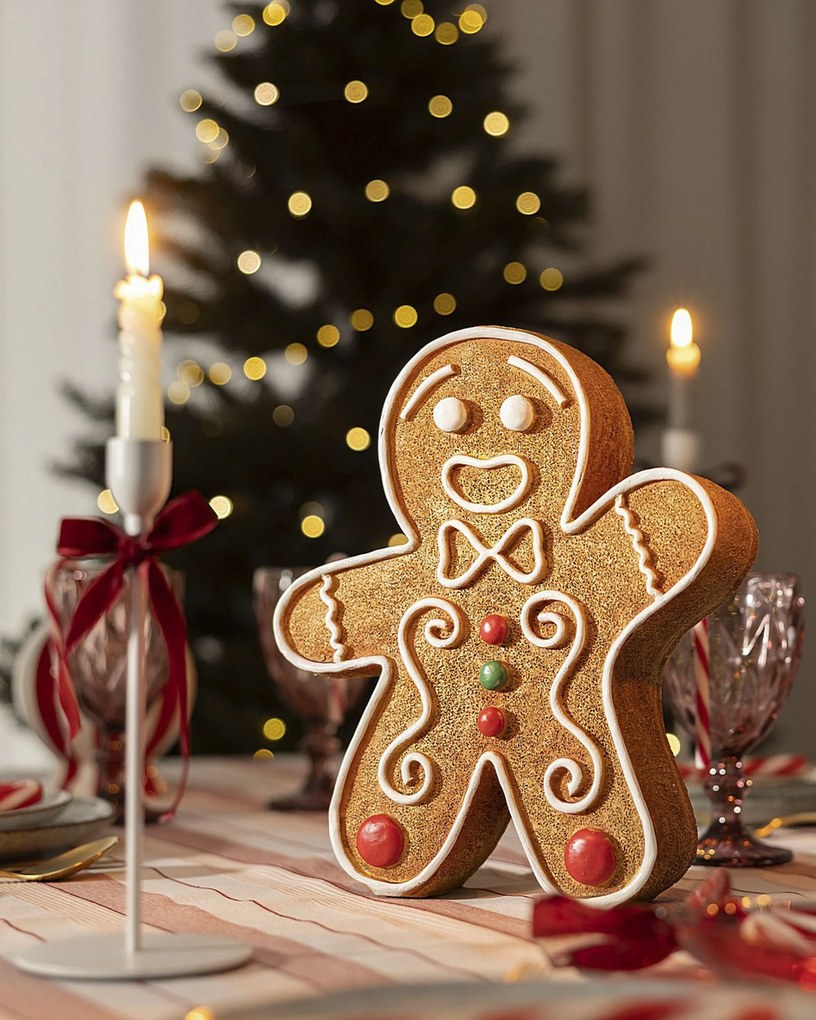 Dekoratívna figúrka Gingerbread Man II 25x7x30 cm