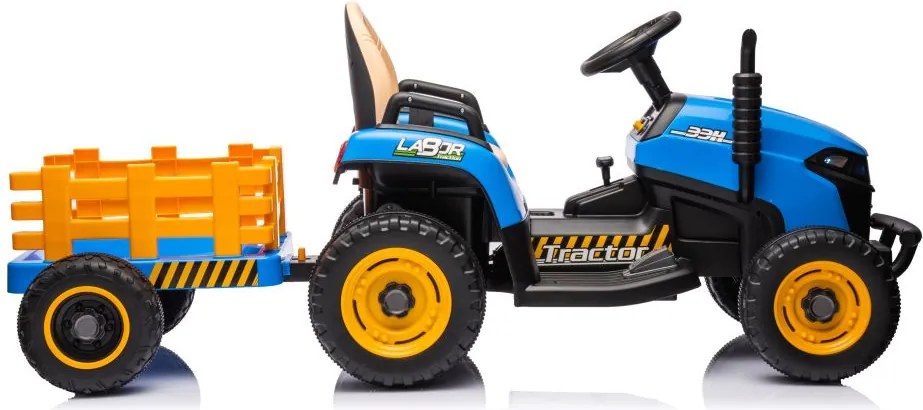 LEAN CARS Elektrický traktor BBH-030 modrý