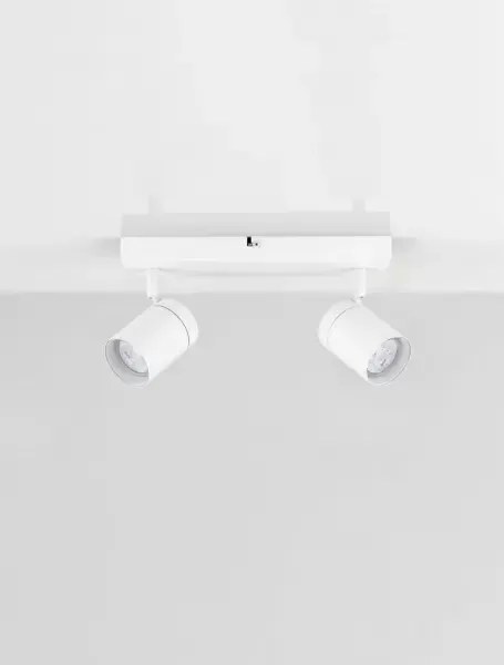 LED biele moderné stropné svietidlo Alma